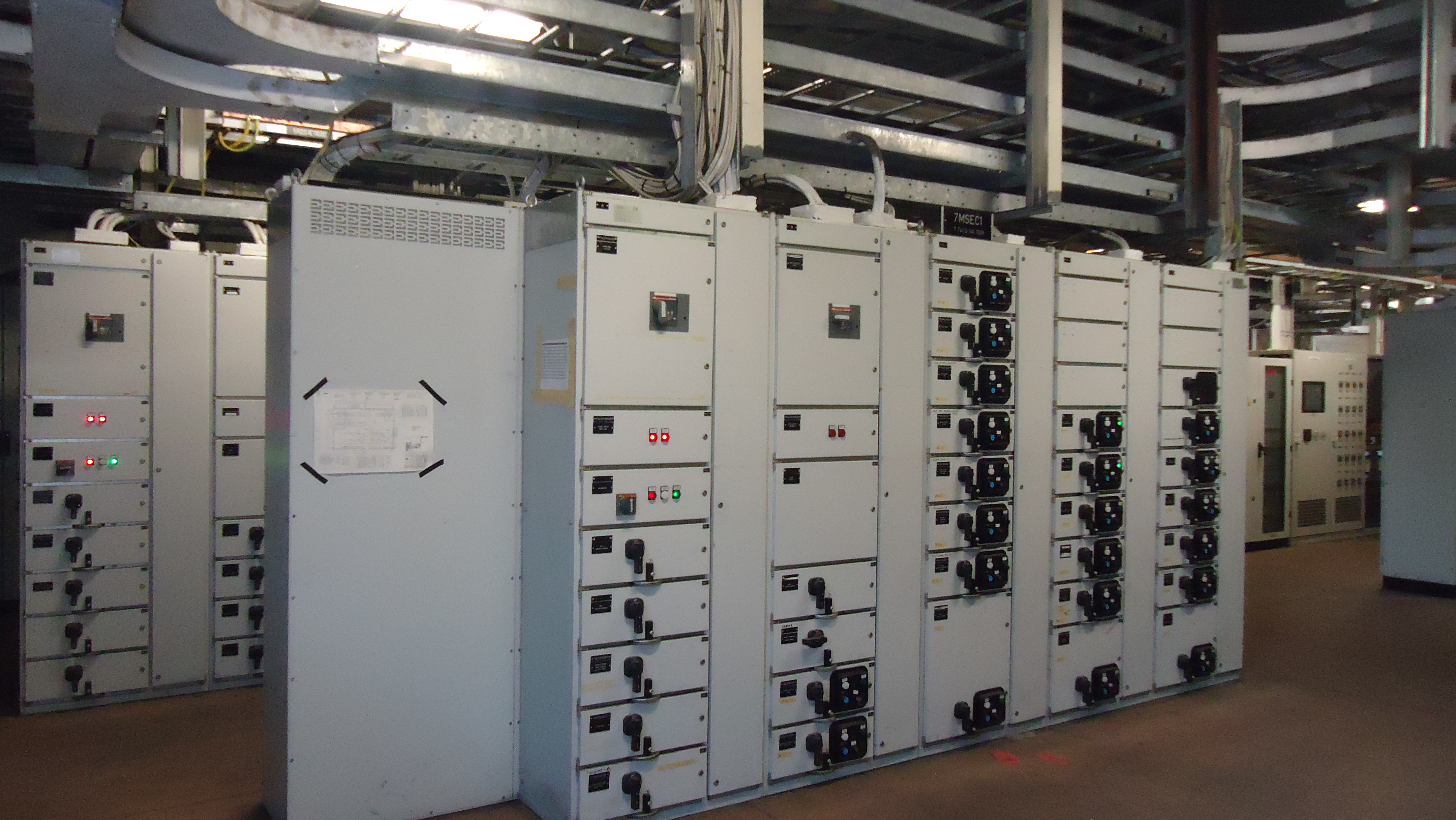 Quadri elettrici centrale termoelettrica di Fusina